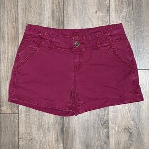 Maurice’s Chino Berry Shorts size 1/2